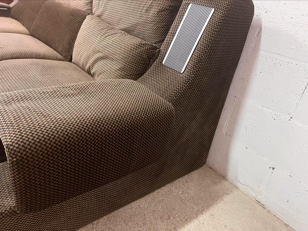 Vintage XL seventies sofa