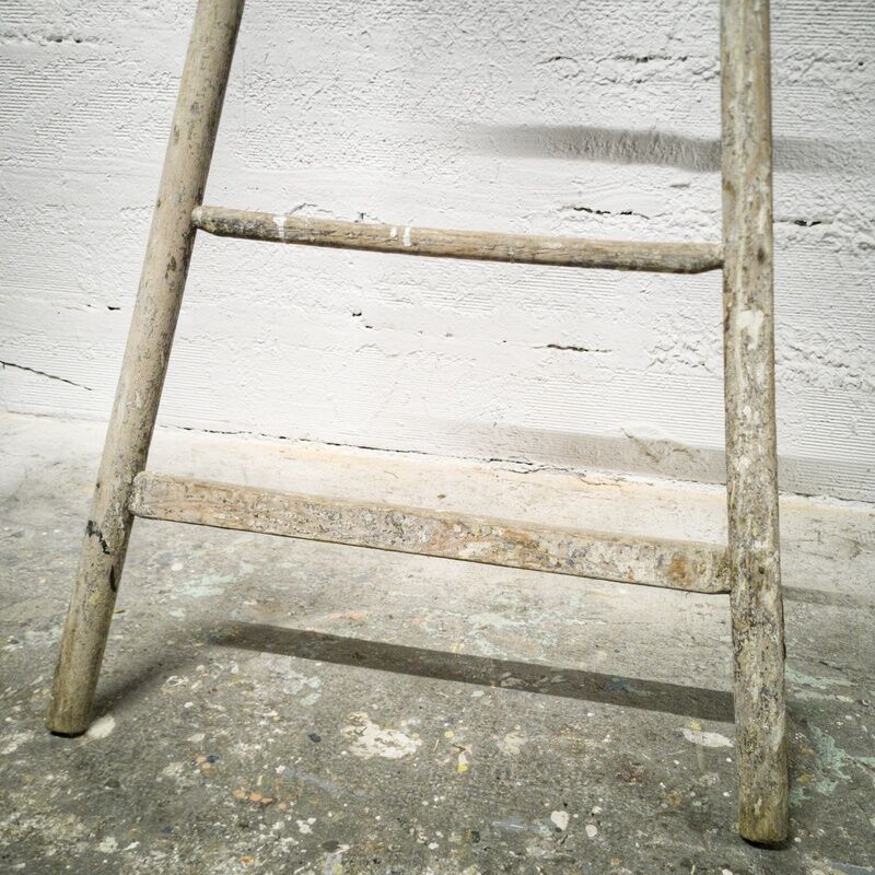 Old wooden ladder