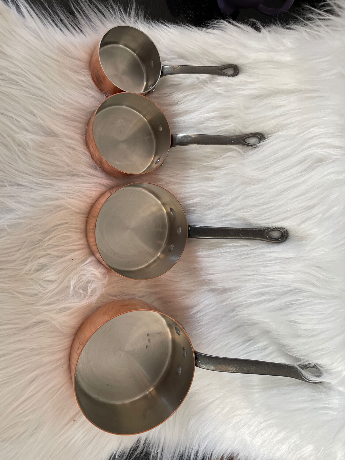 Havard copper saucepan