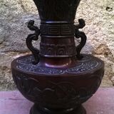 Vase en bronze Japonais