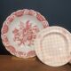 Grand plat faience