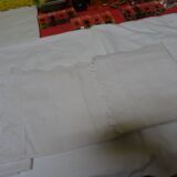 Old pillowcases pair