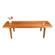 Large coffee table by John Boné for Mikael Laursen, teak, 1960s