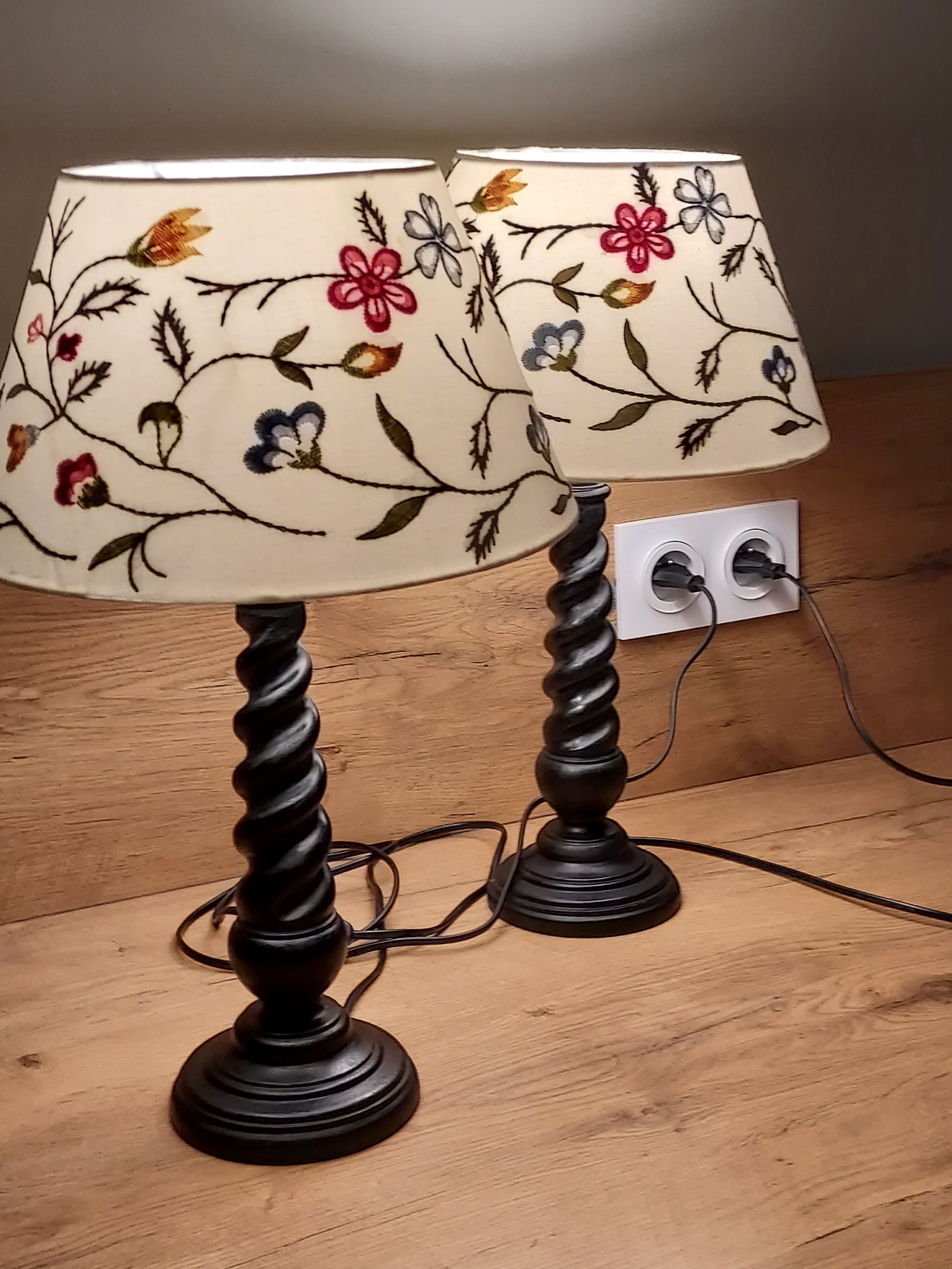 Pair of lamps