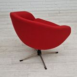 1960s, scandinavian design by Karl Eric Klote, swivel lounge chair