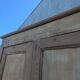Natural wood wardrobe