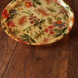 Round top vintage plastic flowers