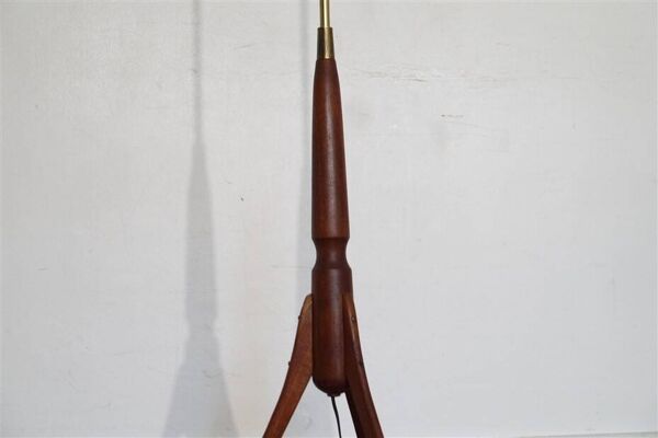 Lampadaire vintage danois en teck 1960