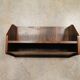 Wall-mounted bedside table in rosewood, Danish 1960-70s.