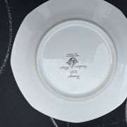 Lot de 12 Assiettes à dessert en porcelaine de sologne