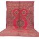 Pink Vintage Moroccan Rug 208 x 384 cm, Berber Wool Rug Handmade, Boho Rug