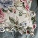 English style floral ruffled cushions