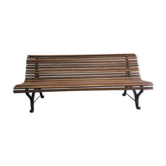 Traditional garden or terrace bench