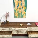 Large antique haberdashery cabinet, circa 1900