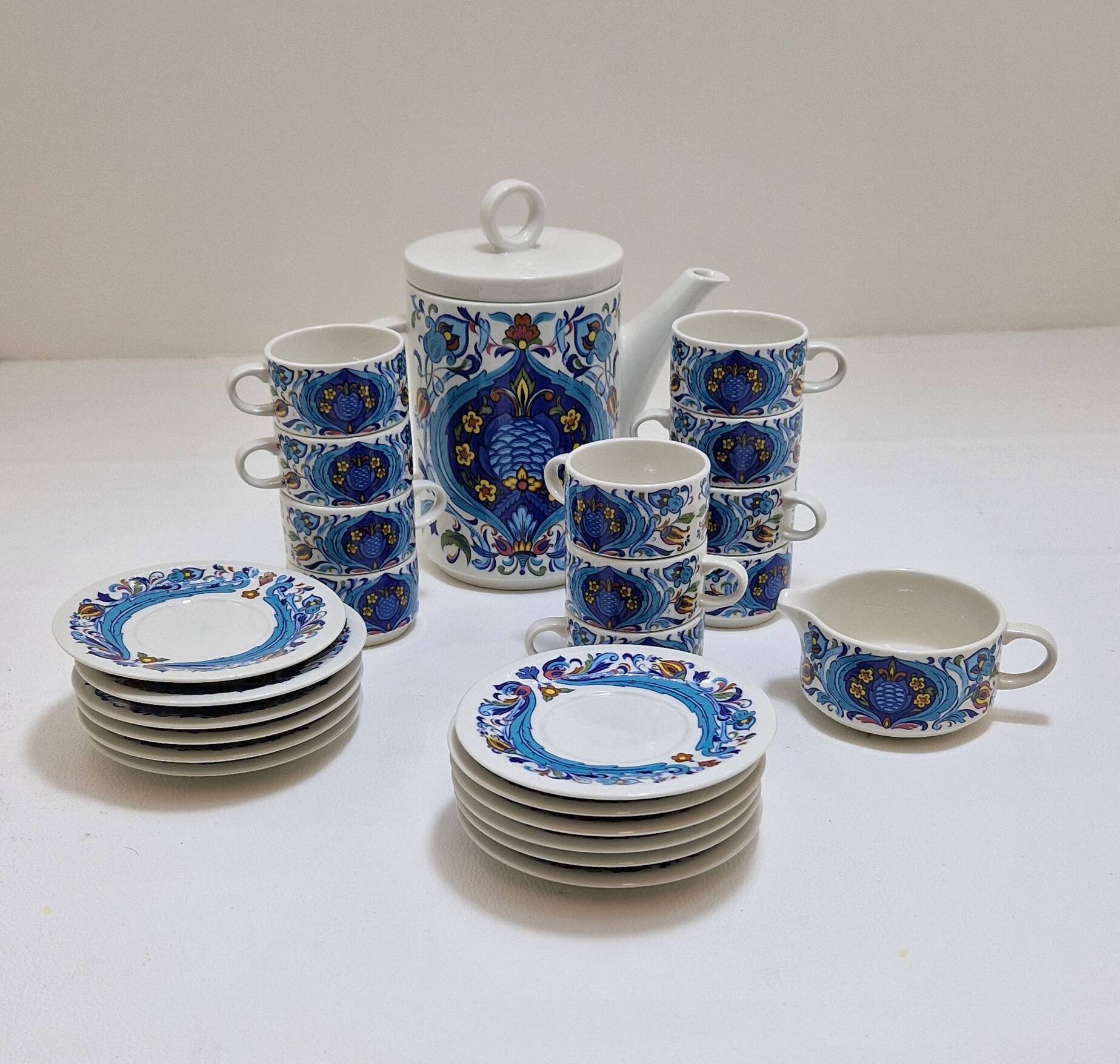 Coffee/tea service Izmir Villeroy and Boch 1973