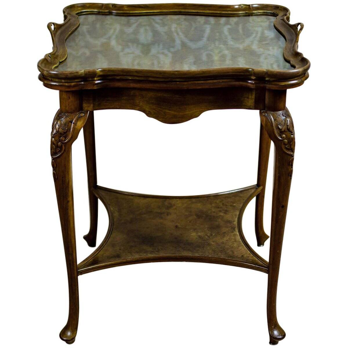 20th Century Coffee Table with a Tray, 1940s