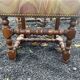 6 Louis XIII walnut chairs