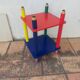 Pencil coffee table, design Pierre Sala