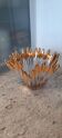 Vintage Bayel crystal vase bowl
