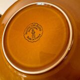 Old barbotine dessert service