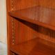 Low library campaign in solid mahogany by REH Kennedy