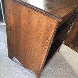 Small oak telephone cabinet