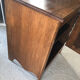 Small oak telephone cabinet