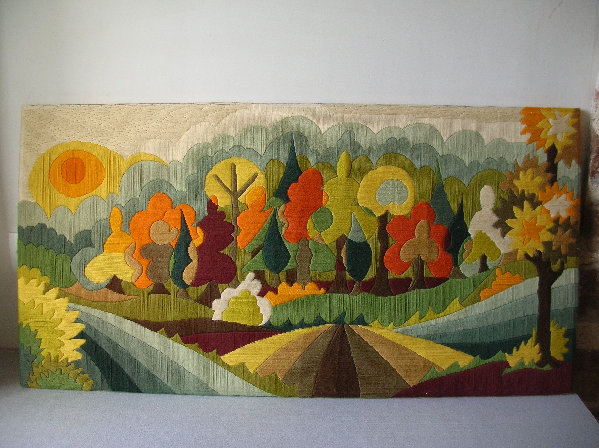 Tapestry years 1970/80 Bala de l'automne J En-Michel Jouillat