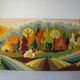 Tapestry years 1970/80 Bala de l'automne J En-Michel Jouillat