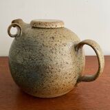 Rare ceramic tea pot (Unica) by Arne Bang, Denmark, 1950s