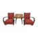 1940 Set of two Halabala Armchairs H 269 + Spider table