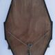 Miroir Art Déco en bois, stuc et passementerie