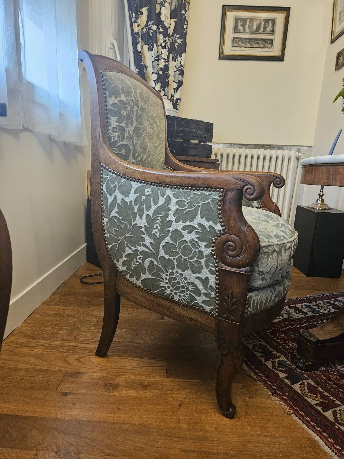 Bergère Restoration Armchair