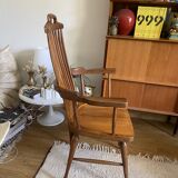 Scandinavian teak armchair from the 60s