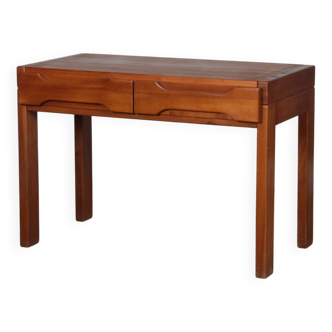 Bureau en orme édité par Maison Regain, 1980