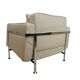 Fauteuil en cuir Robert Haussmann RH 302 pour De Sede/Hans Kaufeld