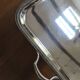 Silver serving tray