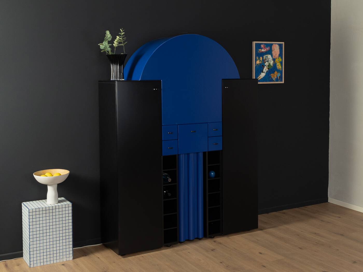 Meuble bar postmoderne par Peter Maly pour Interlübke
