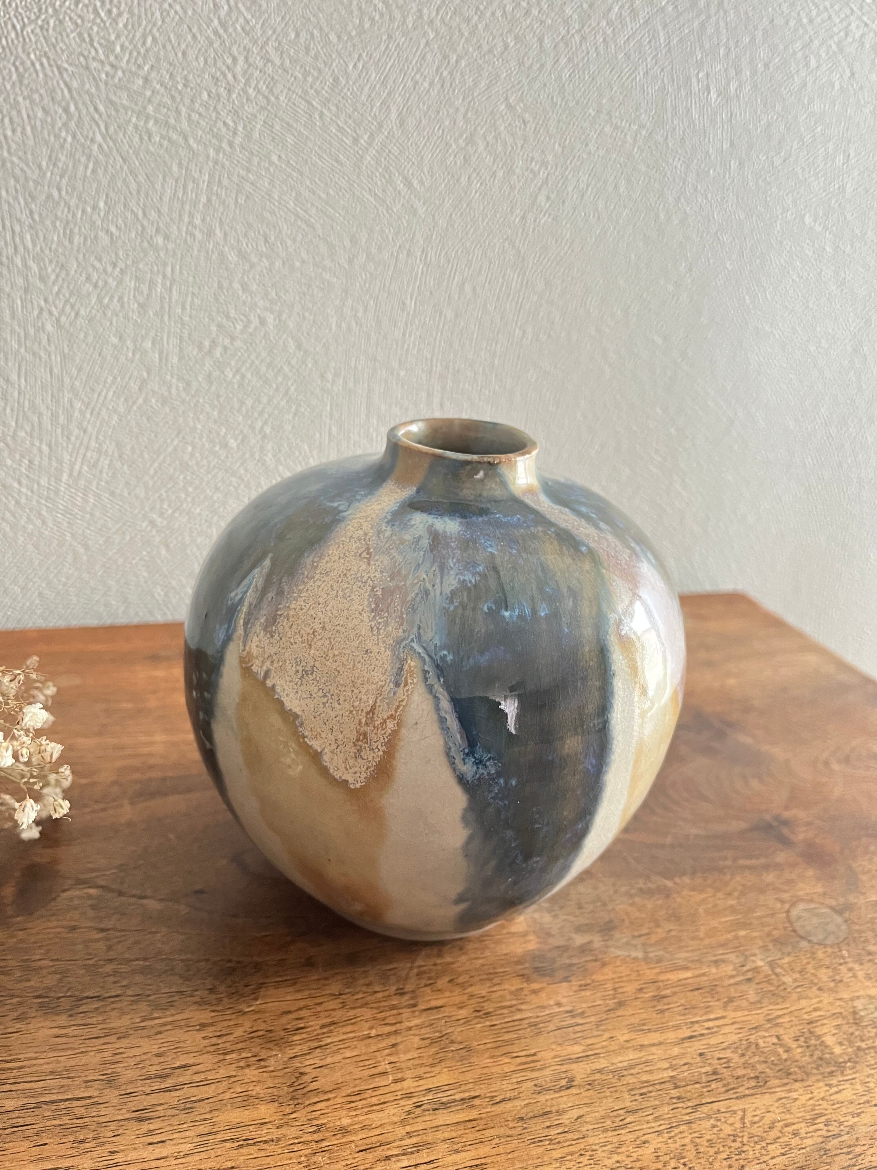 Vase boule céramique JFB
