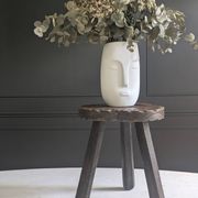 Brutalist tripod stool