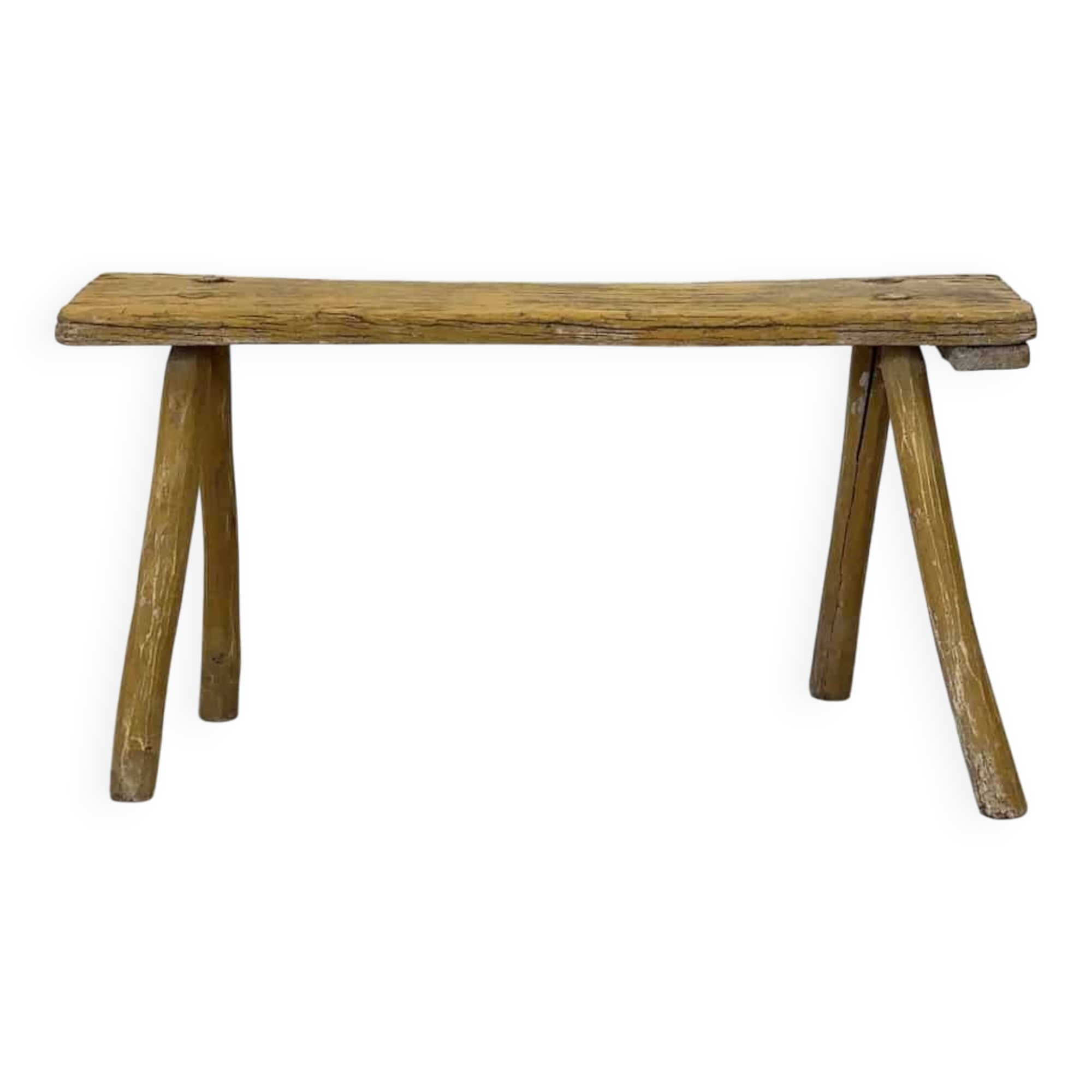 Banc hongrois patiné moutarde
