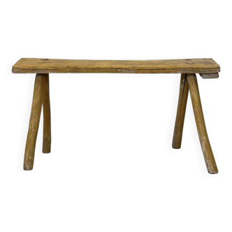 Banc hongrois patiné moutarde