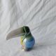 Ceramic Toucan Pastel Iridescent Enamel Decoration