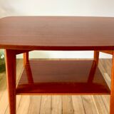 Table console in beech wood 50s