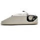 Hermes Baby New Revised White Typewriter
