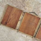Barber mirror triptych