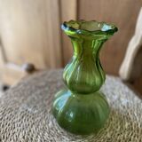 Vese en verre vert