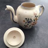 Old earthenware teapot