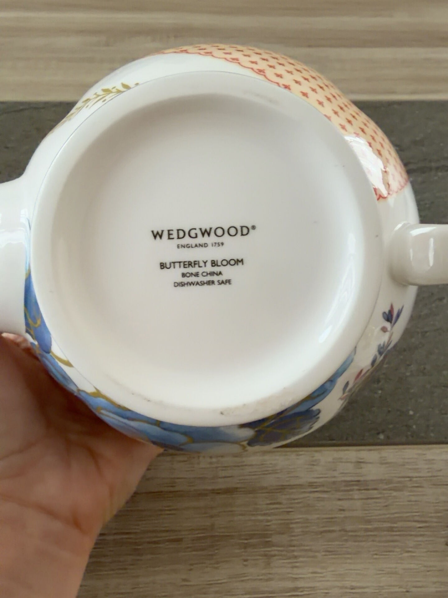 Wedgwood Butterfly Bloom Teapot – English Bone China