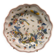 Rouen earthenware round dish